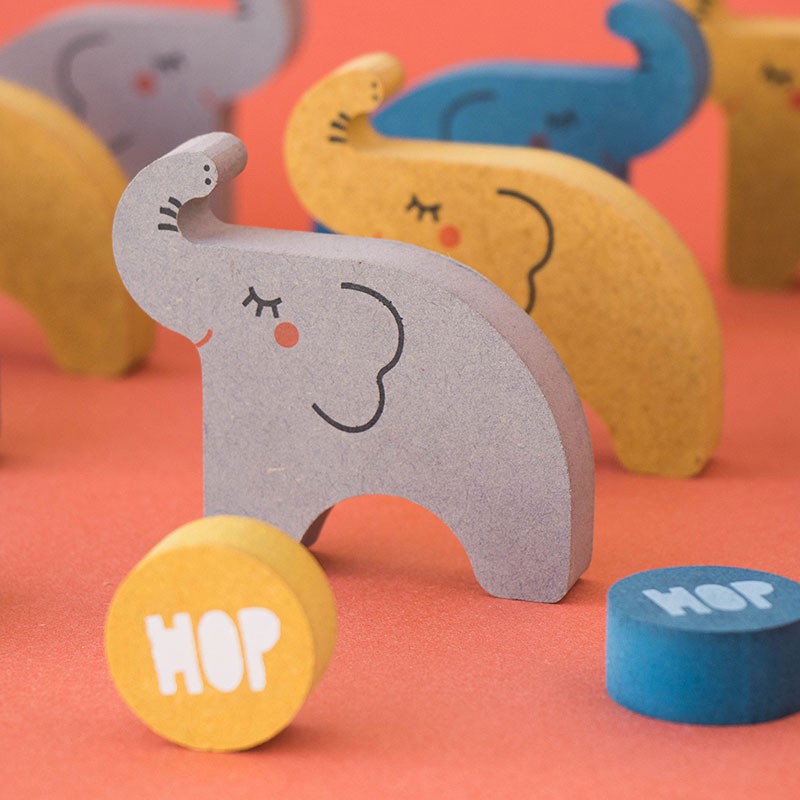 Juego de equilibrio de madera